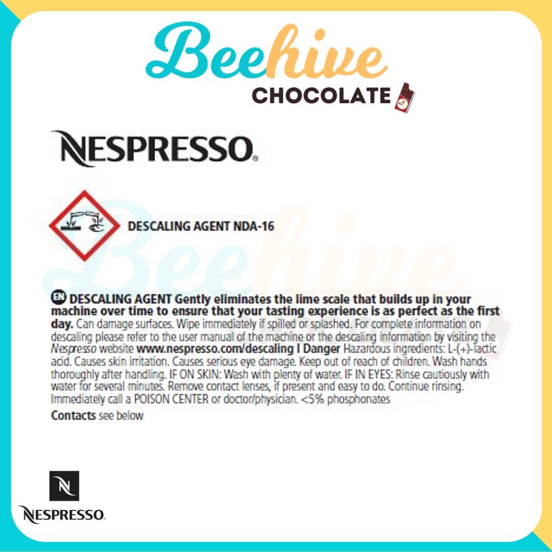 Nespresso Descaling Solution Kit 2 x 100ml